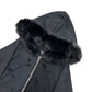 Black Fur Hoodie (1 of 1)