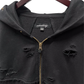 Slashed Fur Hoodie